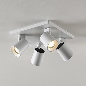 ARCCHIO Iavo Deckenstrahler, eckig, weiß, 4-fl. - 