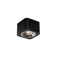 QAZQA Moderner Fleck schwarz 12,5 cm - Boxer