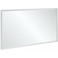 VILLEROY UND BOCH AG Villeroy & Boch Subway 3.0 Spiegel mit LED-Beleuchtung, Rechteck, 1400x750x47,5 mm, A46314, Farbe: White Matt - A4631400
