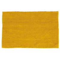Atmosphera Badkamerkleedje/badmat voor op de vloer mosterdgeel 50 x 80 cm - Badmatjes