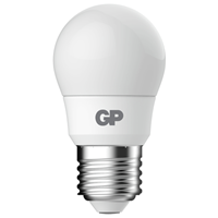 GP Led Lamp E27 5,6W 470 Lumen Kogel Mat 3 Stuks