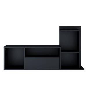 Homemania Tv-meubel Sumatra 120x30x30/65 Cm Zwart