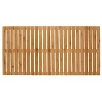 Wenko Bade Rost Indoor Outdoor Bambus Vorleger 100x50cm Sauna Pool Matte Dusche - 