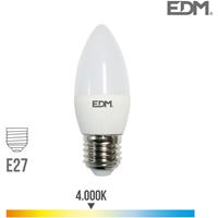 EDM LED Kerzenlampe e27 5w 400 lm 4000k Tageslicht   98837