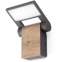 FARO BARCELONA LED buitenwandlamp Wood