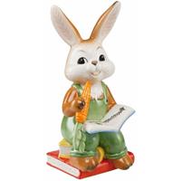 GOEBEL PORZELLAN GMBH Goebel Figur Meine Lieblingslieder, Hasenfigur, Hase, Ostern, Steingut, Bunt, 66844711