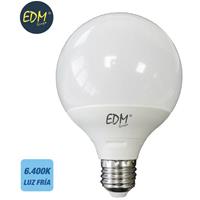 EDM Kugelbirne 125mm führte Kaltlicht  98802 15w E27 6400k