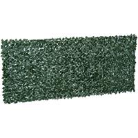 Outsunny Sichtschutz Künstliche Hecke Wanddekoration 1.5x3 Dunkelgrün - dunkelgrün - 