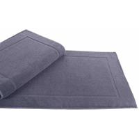 ETÉREA HIMMLISCHE QUALITÄT 2 tlg. etérea 100% Baumwolle Jacquard Classic Badvorleger 800 g/qm 50x80 cm, Graphit