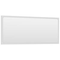 VIDAXL Badspiegel Weiß 90x1,5x37 cm Spanplatte