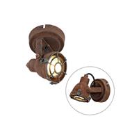 QAZQA Smart Spot rostbraun inkl. WiFi GU10 - Sorra