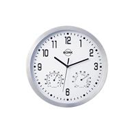 Wandklok, Ø 250 mm, kwartsuurwerk, cijferblad wit