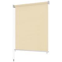 vidaXL Rolgordijn voor buiten 300x140 cm crème