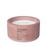 Blomus Fraga Geurkaars Sea Salt en Sage H 6.5cm Diameter 13 cm Withered Rose 65956