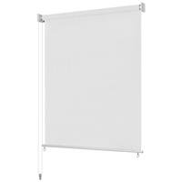 VIDAXL Außenrollo Weiß 60x140 cm HDPE