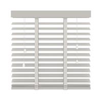 Praxis Decosol 944 horizontale jaloezie hout wit 100x220cm
