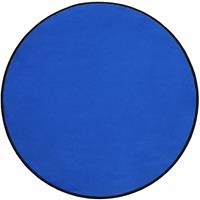 PRIMAFLOR - IDEEN IN TEXTIL Spielteppich SITZKREIS - Blau - Rund 133cm