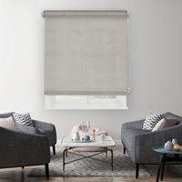 Madeco Ancona manueel lichtdoorlatend rolgordijn beige 150x190cm