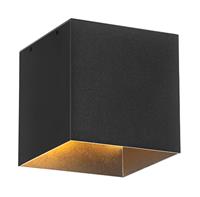 Qazqa Buiten Wandlamp Zwart Met Dimlicht En Sensor Op Solar - Charlotte