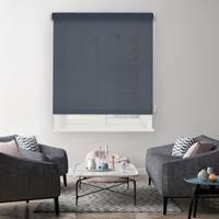 Madeco manueel lichtdoorlatend rolgordijn nacht blauw 60x190cm