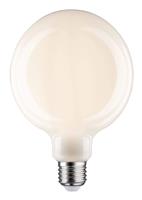 PAULMANN LICHT Paulmann 286.24 LED Globe95 Leuchtmittel Opal E27 6W 450lm Warmweiß dimmbar