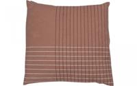 David Fussenegger Textil Fussenegger Schmusekissenhülle Karo - kork - 60/60 cm