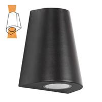 Nostalux Wandspot Cone Up & Down Zwart