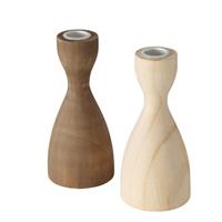 Boltze Home Kandelaar hout H17cm