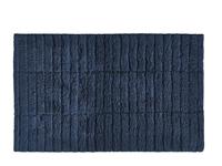 Badematte TILES Zone Denmark, Höhe 80 mm, luxuriöse Optik, weiche Oberfläche, hohe Saugfähigkeit, Rutschschutz, Baumwolle, rechteckig, Badematte, Badvorleger, skandinavisch schlich
