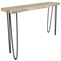 Sidetable.nl Sidetable Linz 100 x 30 x 75 cm massief eiken