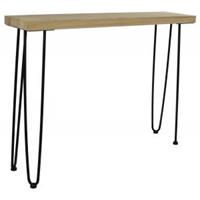 Sidetable.nl Sidetable Lund 100 x 25 x 75 cm massief eiken