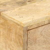 vidaXL Wandtafel 120x50x78 cm massief mangohout