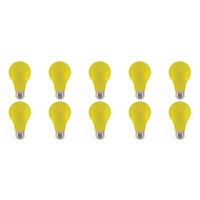 BES LED LED Lamp 10 Pack - Specta - Geel Gekleurd - E27 Fitting - 3W
