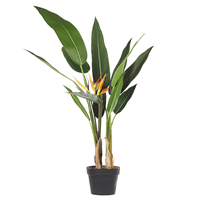 Beliani Kunstplant STRELITZIA TREE