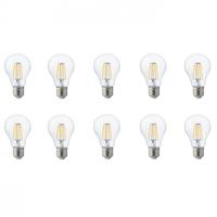BES LED LED Lamp 10 Pack - Filament - E27 Fitting - 8W - Warm Wit 2700K