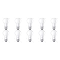 PHILIPS LED Lamp 10 Pack - CorePro LEDbulb 827 A60 - E27 Fitting - 8W - Warm Wit 2700K | Vervangt 60W