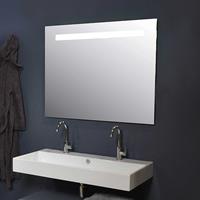Ink spiegel SP2 140 x 80 cm met horizontale LED verlichting en sensorschakelaar