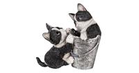 Clayre & Eef Decoratie katten 23*13*18 cm 6PR3335