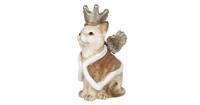 Clayre & Eef Decoratie kat met vleugels 34*21*37 cm 6CE1134