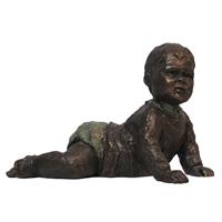Countrylifestyle Beeld Baby kruipend