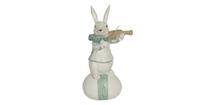 Clayre & Eef Decoratie konijn 8*7*17 cm 6PR3157