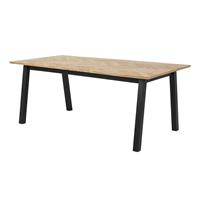 Lisomme Hilly houten eetkamertafel - Visgraat - L180 x B95 cm