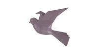 PT Living Wall Hanger Origami Bird Small