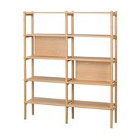 Nordiq Holton houten boekenkast - Naturel