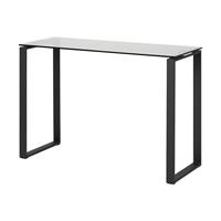 Lisomme Moderne glazen sidetable - Rolf - L110 x B40 x H76 cm