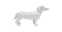 PT Living Statue Origami Dog Standing