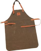 Cuisinova Küchenschürze 82 X 60 Cm Leder Braun