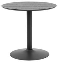 Lisomme Vino ronde houten bartafel - Metalen onderstel - Ø80 x H75 cm