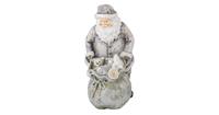 Clayre & Eef Decoratie kerstman 10*7*13 cm 6PR4729