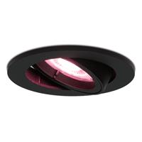 Hofronic Smart WiFi LED inbouwspot Oslo dimbaar RGBWW kantelbaar zwart IP20